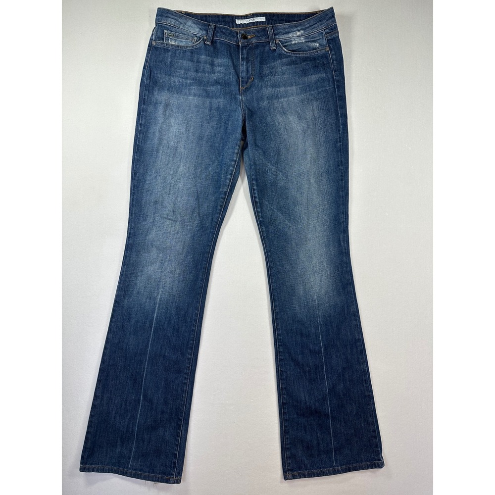 Joe's Jeans Muse Fit Bootcut Flare Jeans 32x35‎ Julie Wash Distressed Stretch